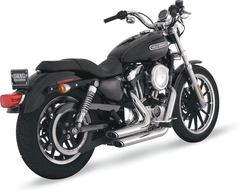 Vance & Hines Shortshots Staggered NON-PCX In Chrome For Harley-Davidson 2004-2013 Sportster Motorcycles