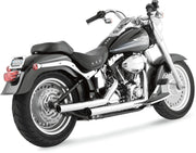 Vance & Hines Straightshots Performance Exhaust Kit NON-PCX for Harley-Davidson 1986-2011 Softail Motorcycles Chrome