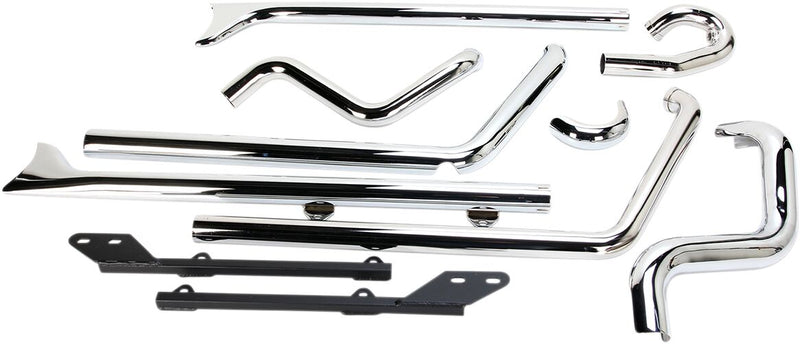 Bassani Fishtail True Dual Exhaust System #1S26E-36