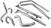 Bassani Fishtail True Dual Exhaust System #1S66E-33