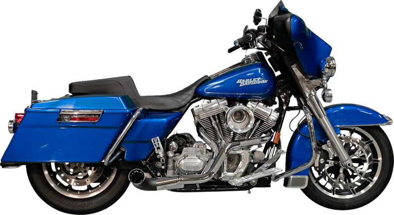 Trask Nasty Bastard Performance Chrome 2 into 1 Exhaust System for 1997-2016 Harley-Davidson Touring Models #TM-5700CH