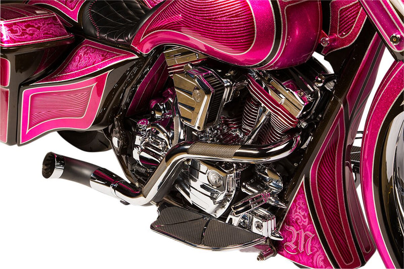 Trask Nasty Bastard Performance Chrome 2 into 1 Exhaust System for 1997-2016 Harley-Davidson Touring Models #TM-5700CH
