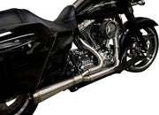 Trask Stainless Assault 2-into-1 Straight Exhaust for 2009-2016 Harley-Davidson Touring Models Stainless Steel Fitment Harley-Davidson #TM-5000