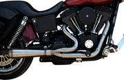 Trask Stainless Steel Assault 2-into-1 Exhaust for 1991-2005 Harley-Davidson Dyna #TM-5021