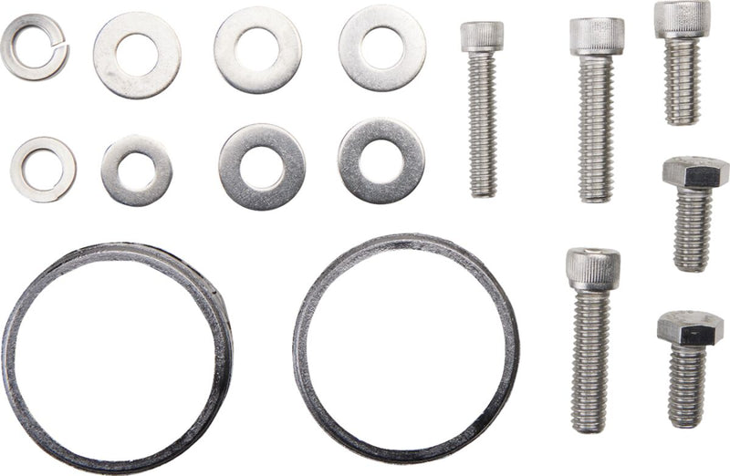 Trask Stainless Steel Assault 2-into-1 Exhaust for 1984-1994,1999-2000 Harley-Davidson FXR Motorcycles Raw #TM-5030