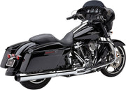 Cobra El Diablo 2 Into 1 Exhaust In Chrome For Harley-Davidson 2017-2024 Touring & Trike Models
