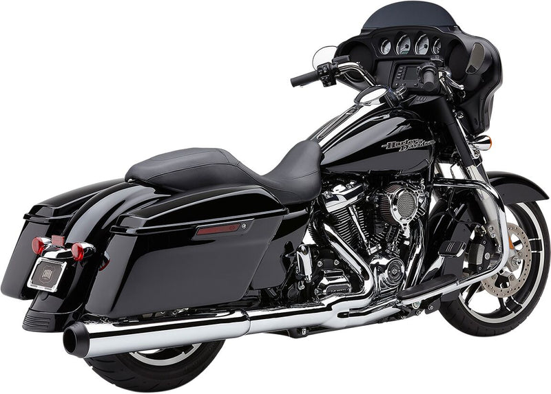 Cobra El Diablo 2 Into 1 Exhaust In Chrome For Harley-Davidson 2017-2024 Touring & Trike Models