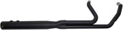 S&S Cycle Black Ceramic Race Only Sidewinder 2-into-1 Exhaust System for 2017-2025 Harley-Davidson Touring Models #550-0729