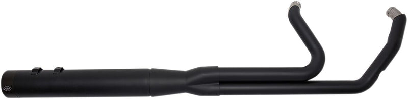 S&S Cycle Black Ceramic Race Only Sidewinder 2-into-1 Exhaust System for 2017-2025 Harley-Davidson Touring Models #550-0729