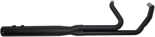 S&S Cycle Black Ceramic Race Only Sidewinder 2-into-1 Exhaust System for 2017-2025 Harley-Davidson Touring Models