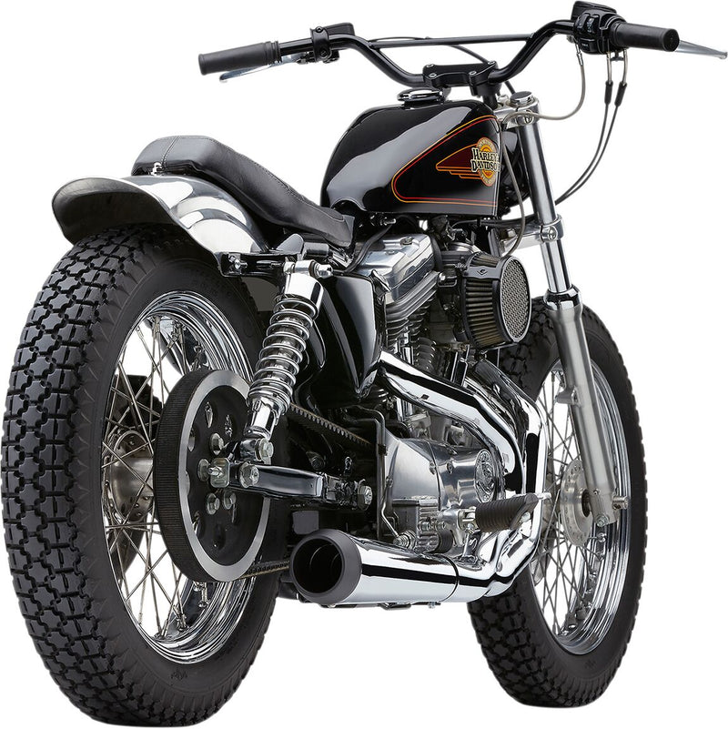 Cobra El Diablo 2 Into 1 Exhaust Kit In Chrome For Harley-Davidson 1986-2003 Sportster Models