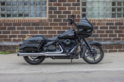 S&S Cycle Chrome Sidewinder 2-into-1 Exhaust System for 1995-2016 Harley-Davidson Touring Models #550-0776
