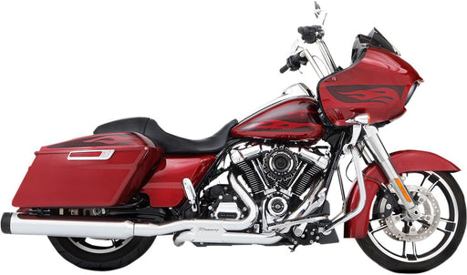 Exhaust System Slimline 45 2 into 2 for Touring Touring Chrome