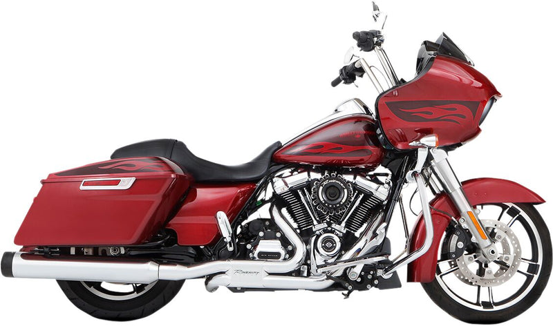Rinehart Racing Exhaust system Slimline 45 2 into 2 for Touring for Harley-Davidson Touring Models Touring