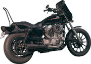 Trask Ceramic Black Assault 2-Into-1 Exhaust System for 2006-2017 Harley-Davidson Dyna