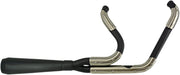Trask Ceramic Black Assault 2-Into-1 Exhaust System for 1991-2005 Harley-Davidson Dyna #TM-5021BK