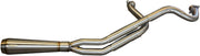Trask Stainless Steel Assault 2-Into-1 Exhaust System for 2014-2026 Indian Chieftain Motorcycles Raw