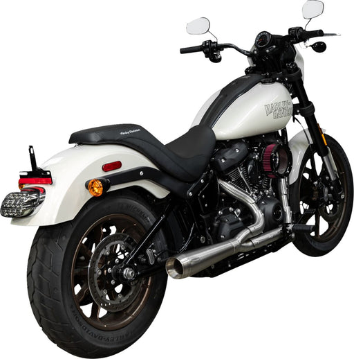 Trask Stainless Assault 2-Into-1 Exhaust System for 2018-2026 Harley-Davidson Softail Stainless Steel