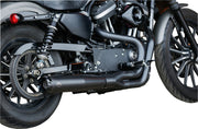 S&S Cycle Black Superstreet 2:1 Exhaust System for 2007-2013 Harley-Davidson Sportster #550-0951