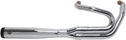 S&S Cycle Chrome SuperStreet 2:1 50 State Exhaust System for 2018-2022 Harley-Davidson Softail
