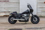 S&S Cycle Chrome SuperStreet 2:1 50 State Exhaust System for 2018-2022 Harley-Davidson Softail
