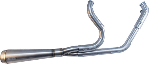 Trask Stainless Steel Assault 2-into-1 Exhaust System for 2007-2017 Harley-Davidson Softail Brushed| Stainless Steel