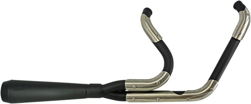 Trask Black Assault 2-into-1 Exhaust System for 2007-2017 Harley-Davidson Softail