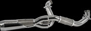 Trask Brushed Stainless Steel Big Sexy Exhaust System for 2017-2025 Harley-Davidson Touring Models #TM-5110