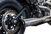 S&S Cycle Superstreet 2 Into 1 Exhaust System for 2018-2024 Harley-Davidson Softail