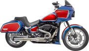 S&S Cycle Superstreet 2 Into 1 Exhaust System for 2018-2024 Harley-Davidson Softail