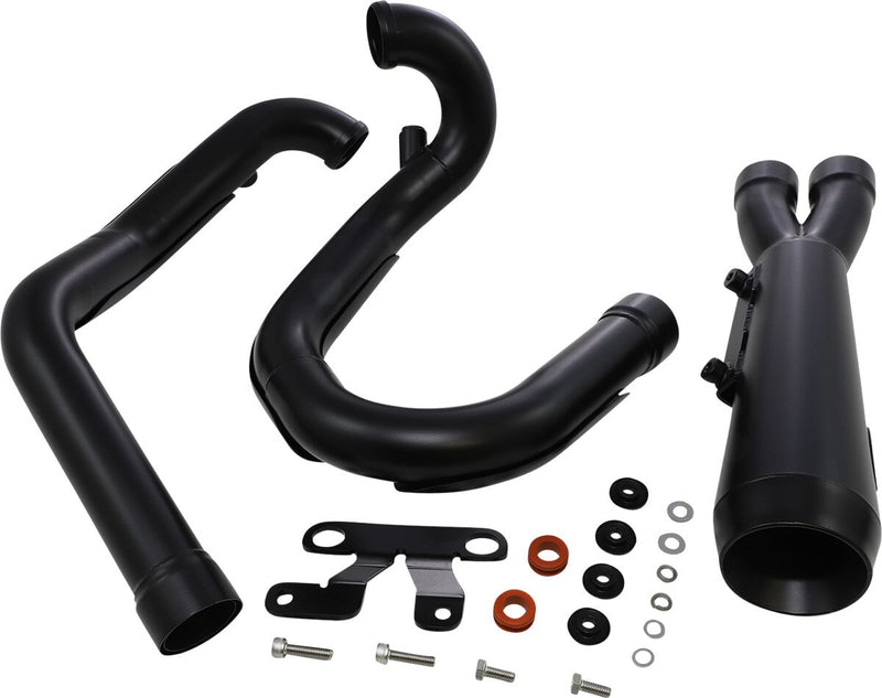 Trask Black Assault 2-Into-1 Exhaust System for 2007-2017 Harley-Davidson V-Rod