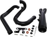Trask Black Assault 2-Into-1 Exhaust System for 2007-2017 Harley-Davidson V-Rod #TM-5400BK