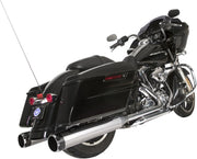 S&S Cycle Chrome w/Black Thruster Endcaps 2 Into 2 El Dorado Exhaust System for 2009-2016 Harley-Davidson Touring Models