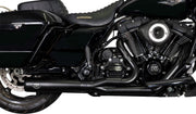S&S Cycle 2-into-1 Diamondback Exhaust System for 2017-2025 Harley-Davidson Guardian Black Race Stainless Steel #550-1028