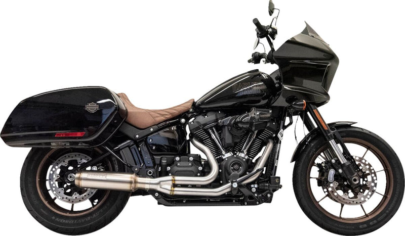 Bassani 2 Into 1 Superbike Exhaust System for 2022-2024 Harley-Davidson Softail Low Rider ST - FXLRST and 2018-2021 Harley-Davidson Softail Sport Glide - FLSB Motorcycles