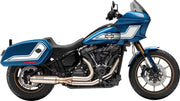 Bassani 2 Into 1 Superbike Exhaust System for 2022-2024 Harley-Davidson Softail Low Rider ST - FXLRST and 2018-2021 Harley-Davidson Softail Sport Glide - FLSB Motorcycles