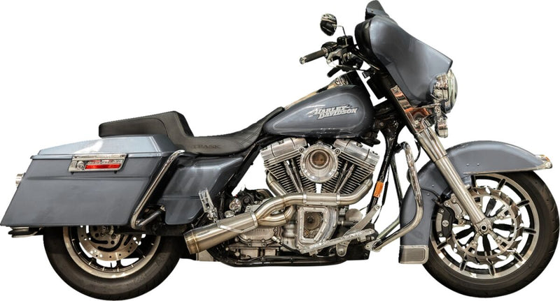 Trask Stainless Steel 2-into-1 Big Sexy Exhaust for 2007-2016 Harley-Davidson Touring Models