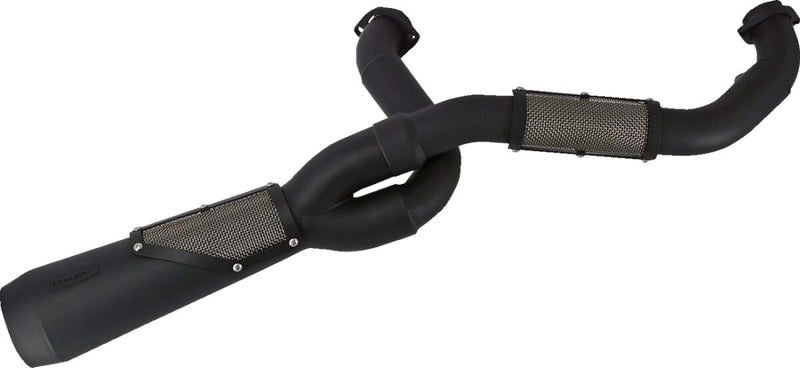 Trask Black Big Sexy 2-into-1 High Performance Exhaust System for 2007-2016 Harley-Davidson Touring Models