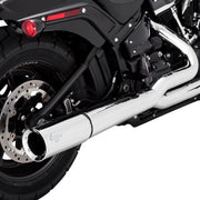Vance & Hines Pro Pipe 2 Into 1 Exhaust Kit With PCX Technology In Chrome For Harley-Davidson 2018-2024 Softail Models