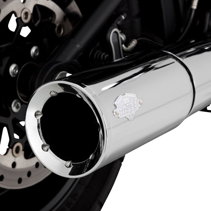 Vance & Hines Pro Pipe 2 Into 1 Exhaust Kit With PCX Technology In Chrome For Harley-Davidson 2018-2024 Softail Models