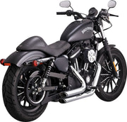 Vance & Hines Shortshots Staggered Exhaust Kit With PCX Technology In Chrome For 2014-2022 HD Sportster Models