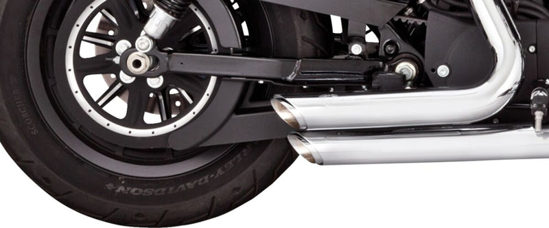 Vance & Hines Shortshots Staggered Exhaust Kit With PCX Technology In Chrome For 2014-2022 HD Sportster Models