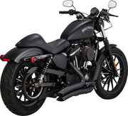 Vance & Hines Big Radius Exhaust Kit With PCX Technology In Black For Harley-Davidson 2004-2022 Sportster Models