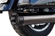S&S Cycle 2-into-1 Sidewinder® Exhaust System for 2017-2025 Harley-Davidson Lava Chrome Race #550-1087