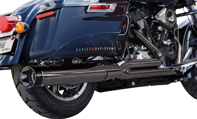 S&S Cycle 2-into-1 Sidewinder® Exhaust System for 2017-2025 Harley-Davidson Lava Chrome Race Each