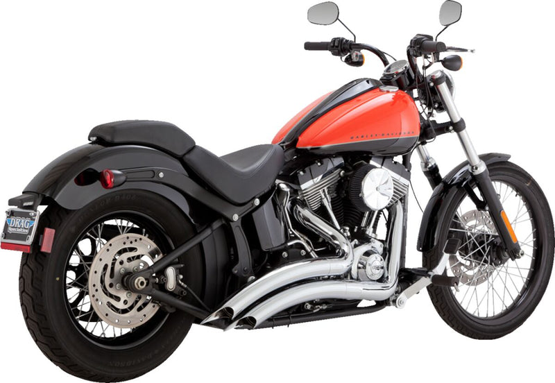 Vance & Hines Big Radius 2 into 2 Performance Exhaust Kit NON-PCX for Harley-Davidson 1986-2017 Softail Motorcycles