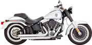 Vance & Hines Big Shots Staggered Exhaust System for 1986-2011 Harley-Davidson Chrome #17959