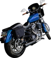 Trask Black 2-into-1 Assault Exhaust System for 2004-2022 Harley-Davidson Sportster