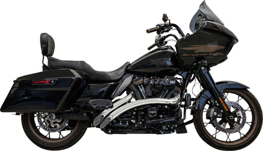 Bassani Xhaust Sweeper Radial Exhaust System for 2019-2025 Harley-Davidson Radial Sweepers Chrome