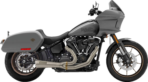 Bassani Xhaust 2-into-1 The Ripper Short Road Rage Exhaust System for 2018-2024 Harley-Davidson Stainless Stainless Steel